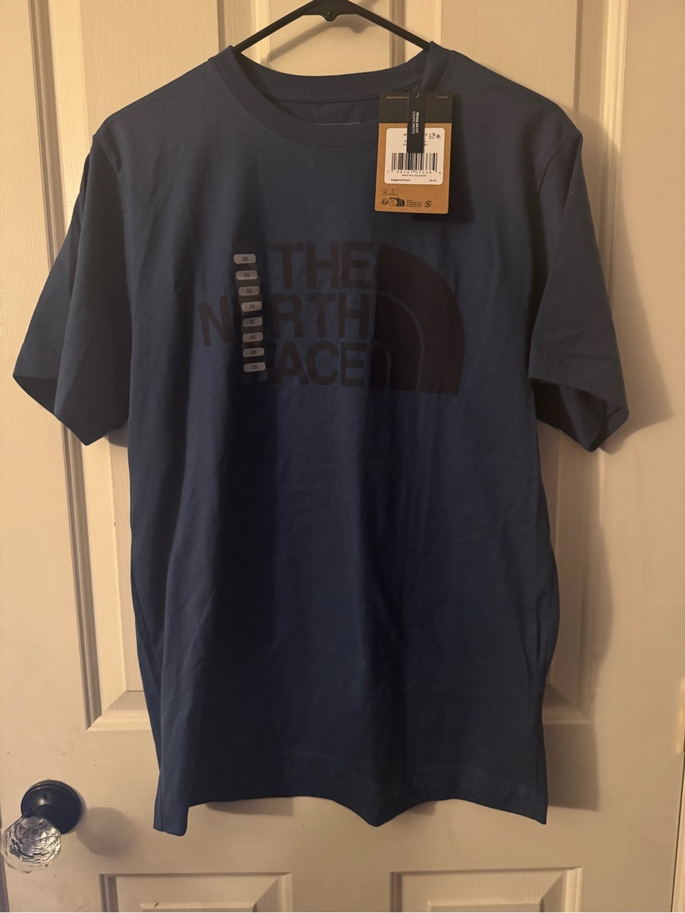 The North Face Men’s Short Sleeve Logo Tee - Navy Blue